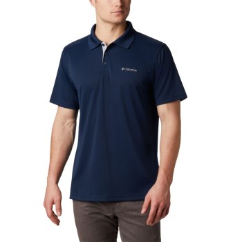 Columbia Polo Heren, Utilizer Big Donkerblauw, 52DLAPCJK